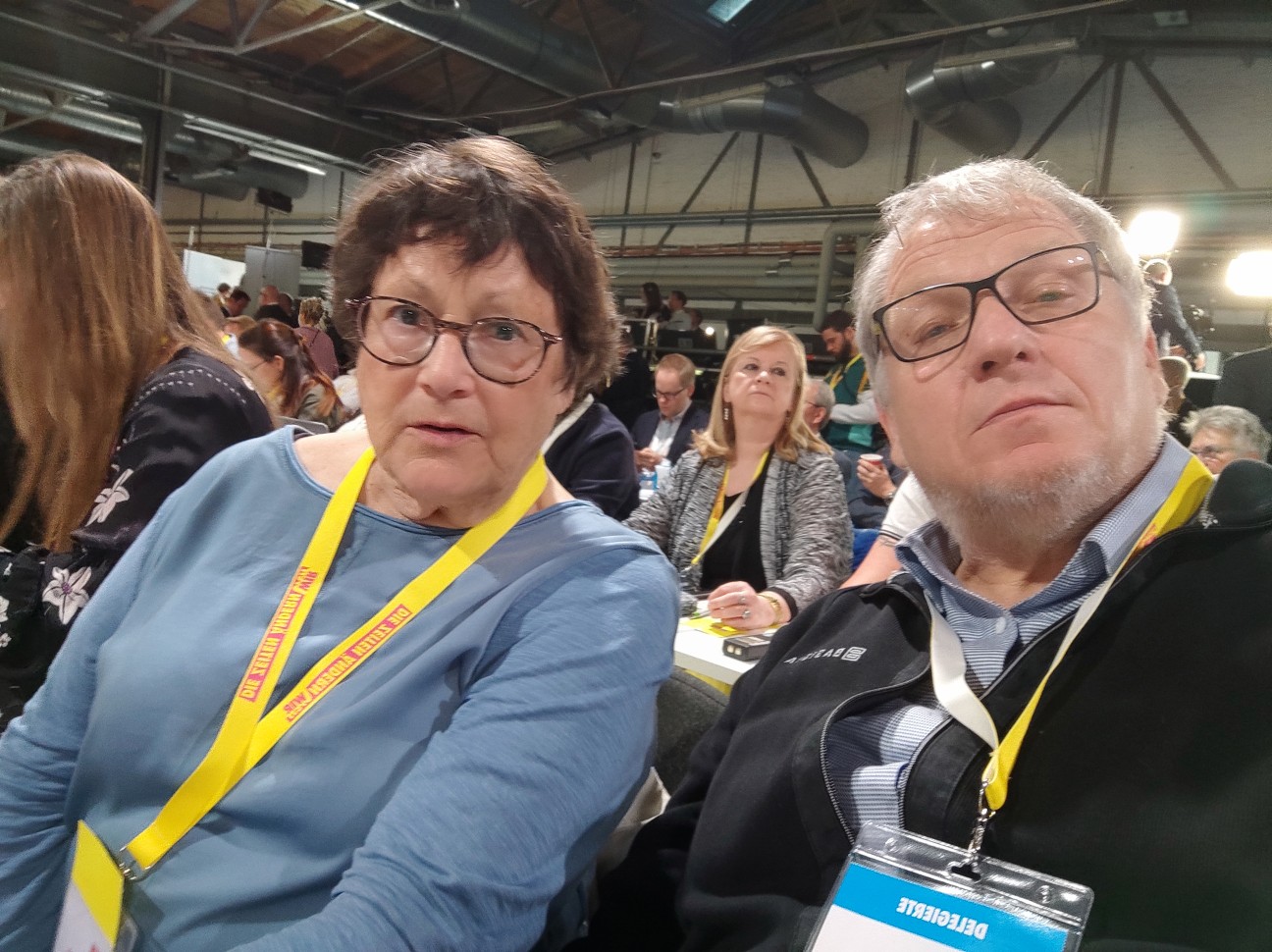Gisela Geckler und Lutz Jäckel
